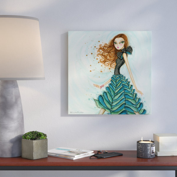 Wrought Studio 'Glitterati Bows Ruffles' Painting on Canvas Wayfair